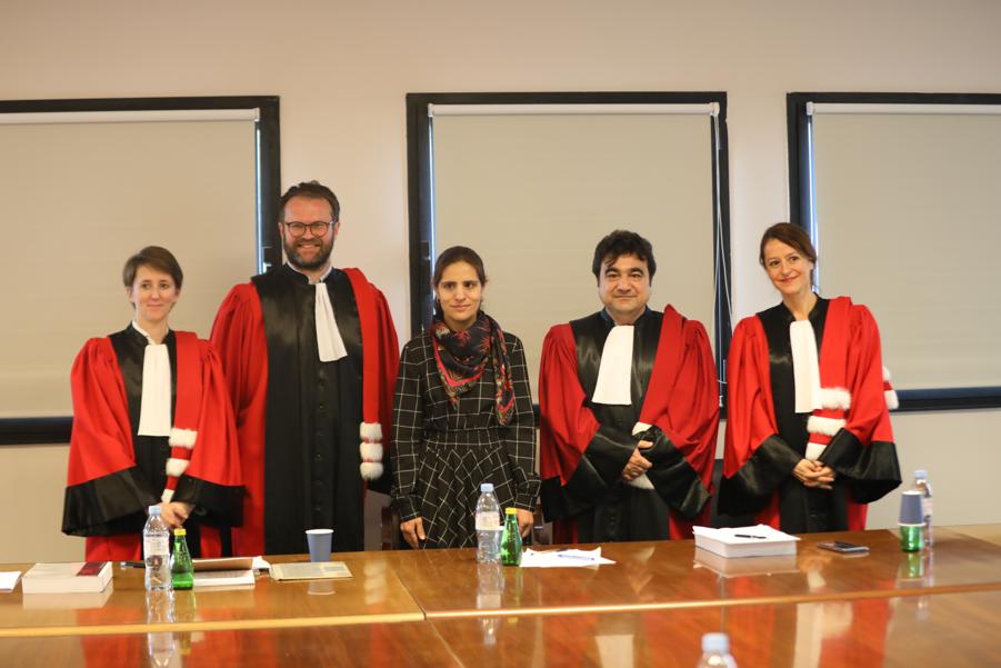 SaulnierCassia's tweet photo. Sadia Khattak est depuis hier docteur en droit de @uvsq @UnivParisSaclay @VIP_UVSQ @UVSQ_Research @UVSQFacDSP pour sa thèse "The EU's external relations : example of EU and Pakistan". Une grande joie et fierté pour la directrice de la thèse. https://t.co/wevytznU0V