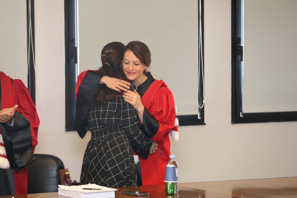 SaulnierCassia's tweet photo. Sadia Khattak est depuis hier docteur en droit de @uvsq @UnivParisSaclay @VIP_UVSQ @UVSQ_Research @UVSQFacDSP pour sa thèse "The EU's external relations : example of EU and Pakistan". Une grande joie et fierté pour la directrice de la thèse. https://t.co/wevytznU0V