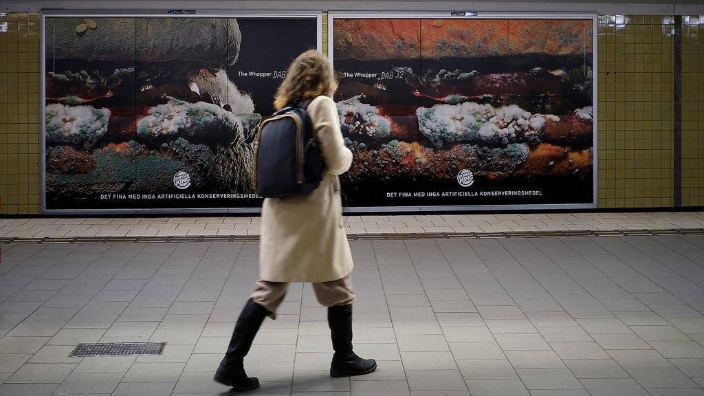fer_machado123's tweet photo. “If your advertising goes unnoticed, everything else is academic” – Bill Bernbach. #whopper #moldywhopper #marketing @contagious https://t.co/P0hhMsU9UZ
