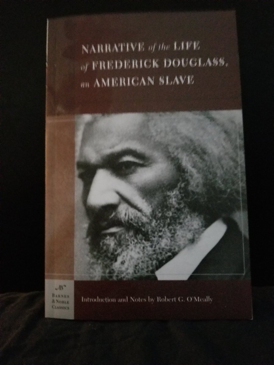 mscottauthor1's tweet photo. #BlackHistoryMonth Day 21 Book 21: Books that made #blackhistory real to me - Narrative of the Life of Frederick Douglass An American Slave by Frederick Douglass #FrederickDouglass #autobiography #slavenarrative #memoir https://t.co/KGtTOaMQl8