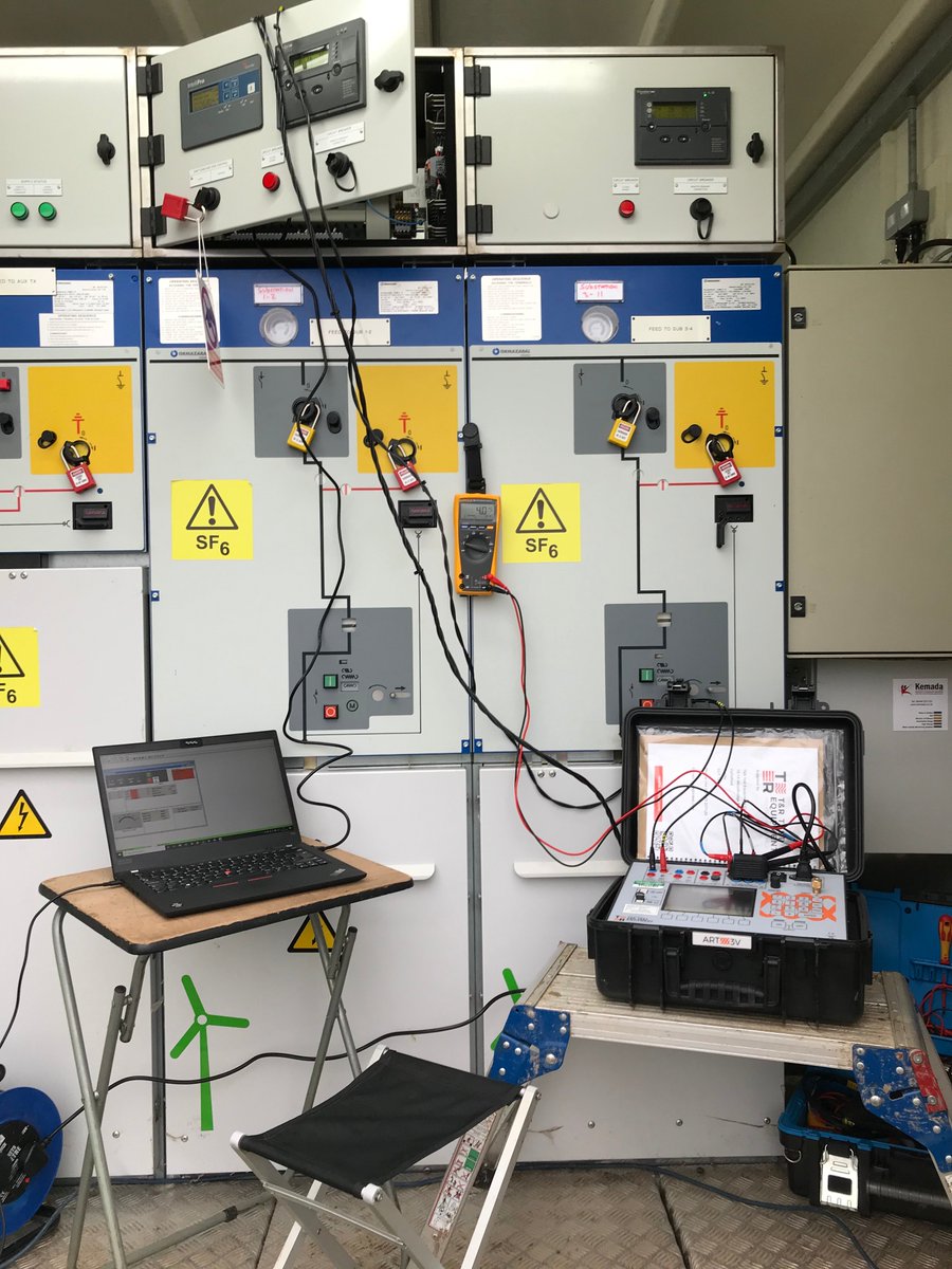 HoranPowerEng's tweet photo. This week we have successfully completed another loss of mains setting change at a solar farm in Wales. We are loving our new T&amp;R Art 3V relay test set. #horanpower https://t.co/cFKOsq6QBE
