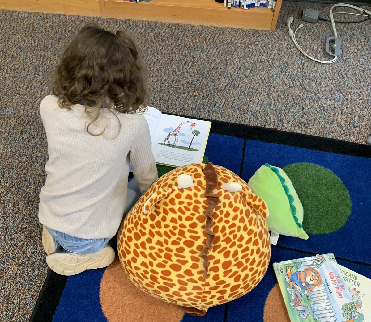 librarian_brit's tweet photo. Snow days are the perfect day to curl up with a good book! Our amazing @BriarcliffES students know just what to do! #wonderwake #BESStarsofPositivity https://t.co/9XjOxt8KtE