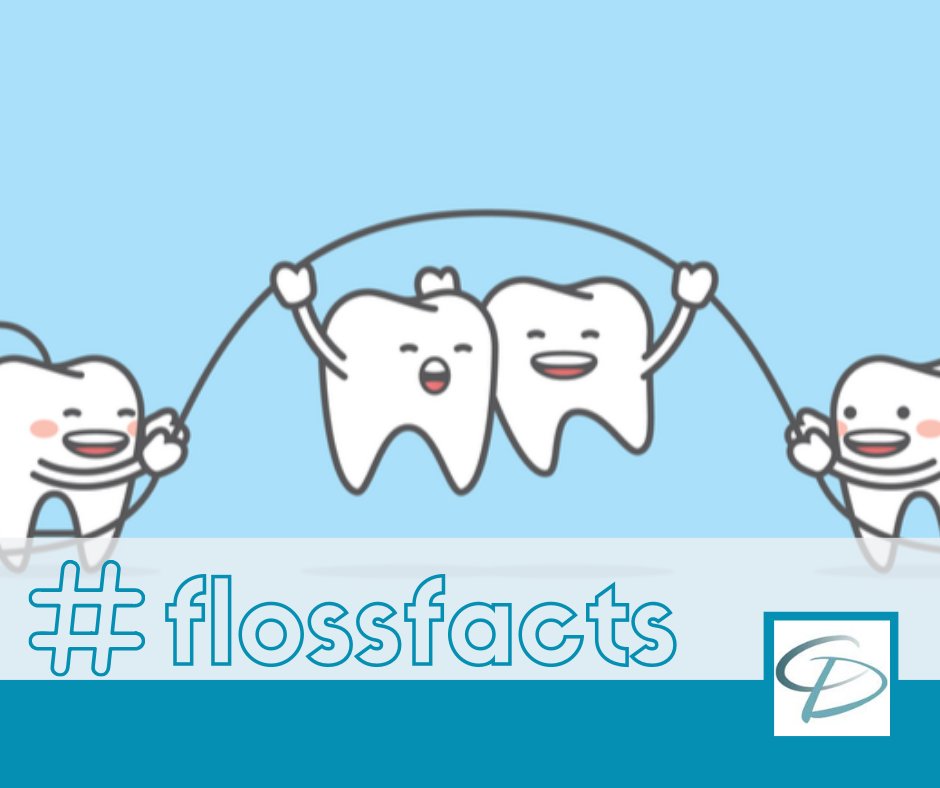 FlossFacts: 

If your gums bleed when you floss, it's most likely because you're not flossing frequently enough! 

With regular flossing, inflammation and bleeding will subside. If the problem persists, call us for a check-up.  #flossfacts
