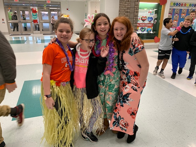 BPETigers's tweet photo. Luau Day 2020 https://t.co/0xPqcz9Uln