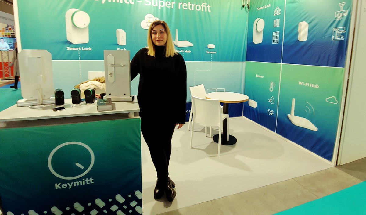 keymitt_sarl's tweet photo. How to scale up your short term rental business and ease the propriety management? π
3 fantastic days at #BIT2020 of full immersion into smart key less solutions for businesses and guests offered by #Keymitt.
Thank you all that visited our booth!π
#IoT #smartlock #automation https://t.co/JoT012wQTS
