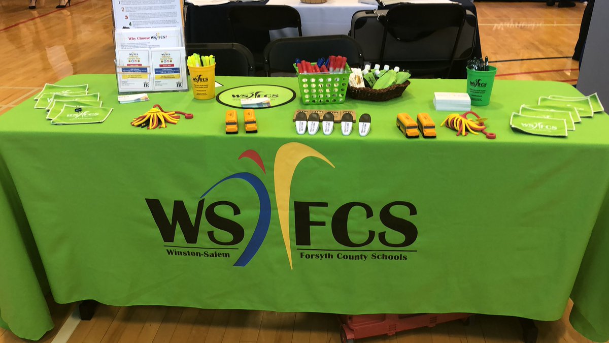 mtallen_ec's tweet photo. Recruiting great teachers for a great school system! @radfordu @WSFCS_HR https://t.co/zfWtgAfnO9