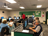 The first Business Office Technology Integrated Education and Training class began with eager 15 adult learners.  Learners meet three days a week and will take the certification exam in March! Good luck to everyone! <a href="/HCDEtx/">Harris County Department of Education</a>  #SeetheImpact