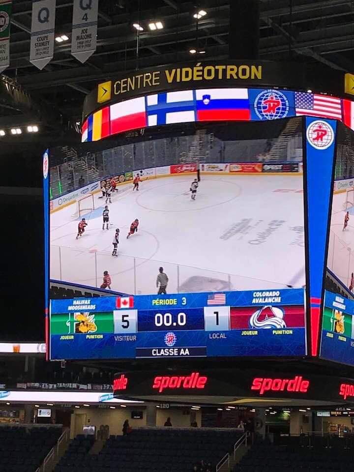 Our Jr. Mooseheads (Sackville Peewee AAA) are 3-0 <a href="/tournoipeewee/">Pee-Wee Quebec</a> and off to the Quarter-finals at 8:30 vs Tampa Bay! 
Keep Rollin’ guys! #HBsports #NSproud 🏒