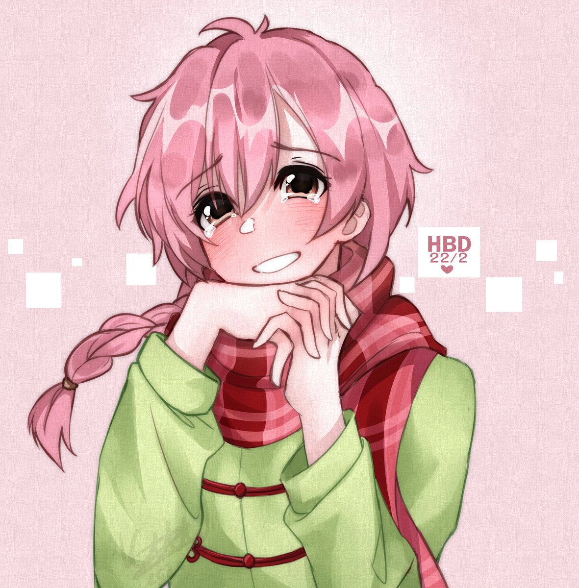 お誕生日おめでとう エトステ楽しみに 黎朝陽生誕祭 Pikaのイラスト お誕生日おめでとう エトステ楽しみに 黎朝陽生誕祭 Pikaのイラスト