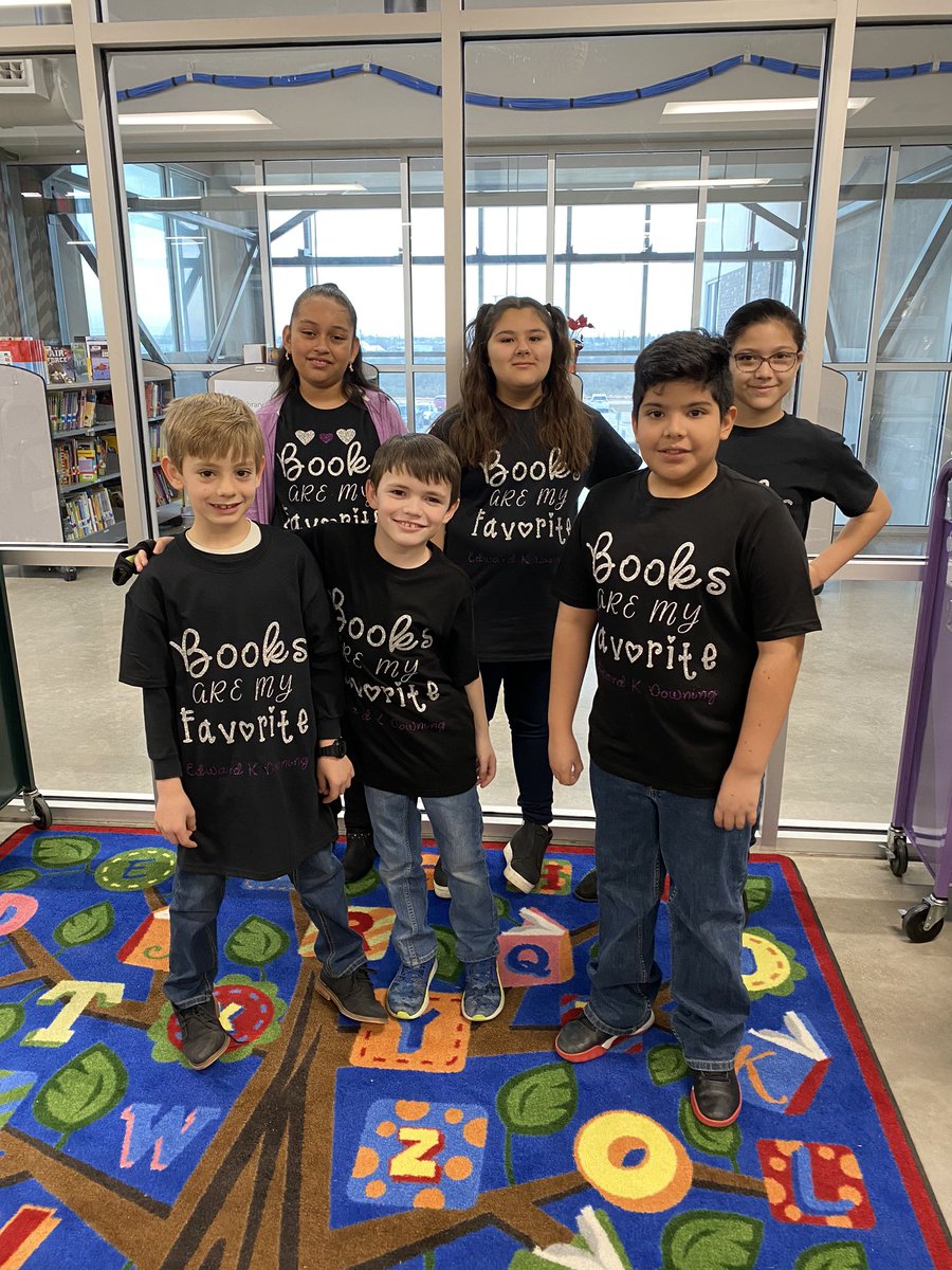Izavala06's tweet photo. Our @EKD_Elementary 2020 Battle of the Bluebonnets team! They are super excited and ready for competition! #ekd_learning https://t.co/XUqXUVFmDJ