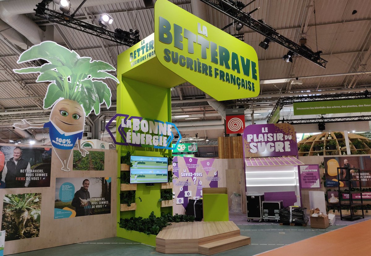 _MissBetter's tweet photo. J-1 avant le @Salondelagri !
Retrouvez la filière #betterave #sucre #bioéthanol sur le stand : La Betterave Sucrière 🇨🇵 hall 2.2 - stand B029 #SIA2020
➡️ Animations #LaBonneEnergie, dégustation...
➡️ Rencontres avec @_MissBetter, nos betteraviers...
Et plein d'autres surprises 🤗 https://t.co/urXQ9tkTWy
