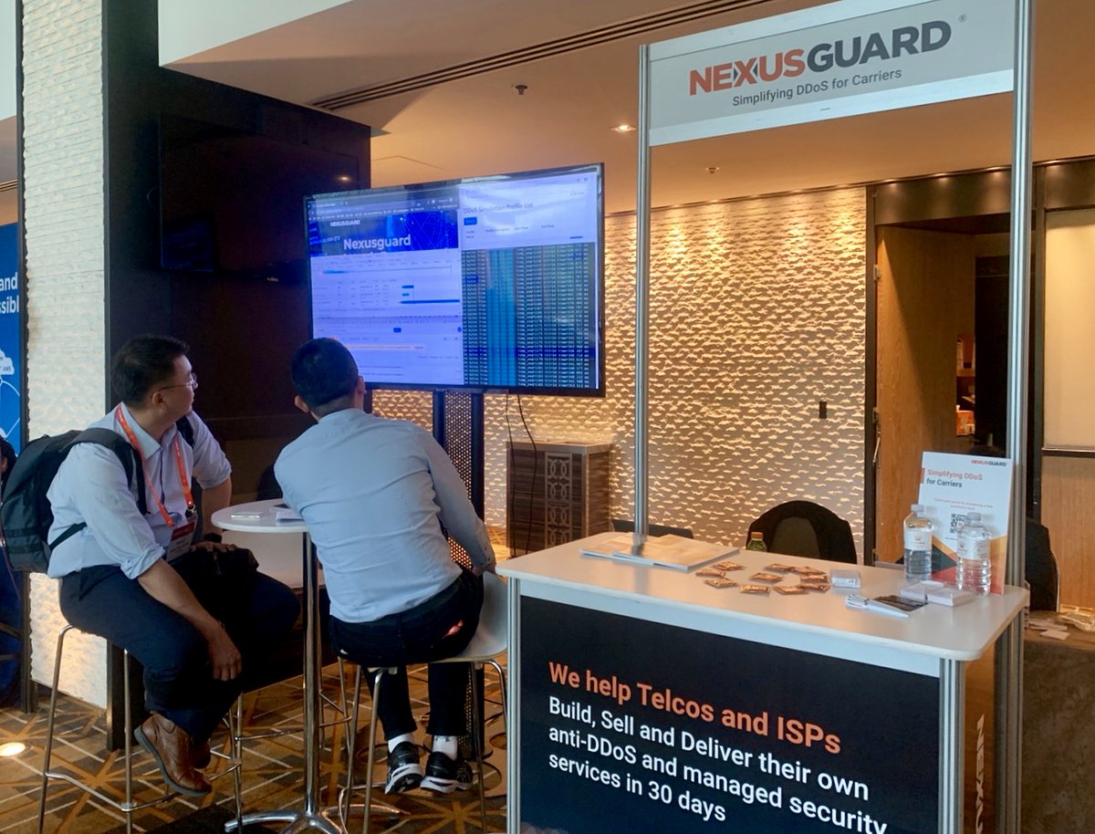 Nexusguard's tweet photo. #APRICOT2020 came and went in a flash. Happy to be part of this successful event and it was a great time to meet all of you. Thank you!
#Nexusguard #DDoSAttacks #DDoSProtection #Cybersecurity #Telcos #ISPs #TAPprogram https://t.co/VqL3HxsiOa