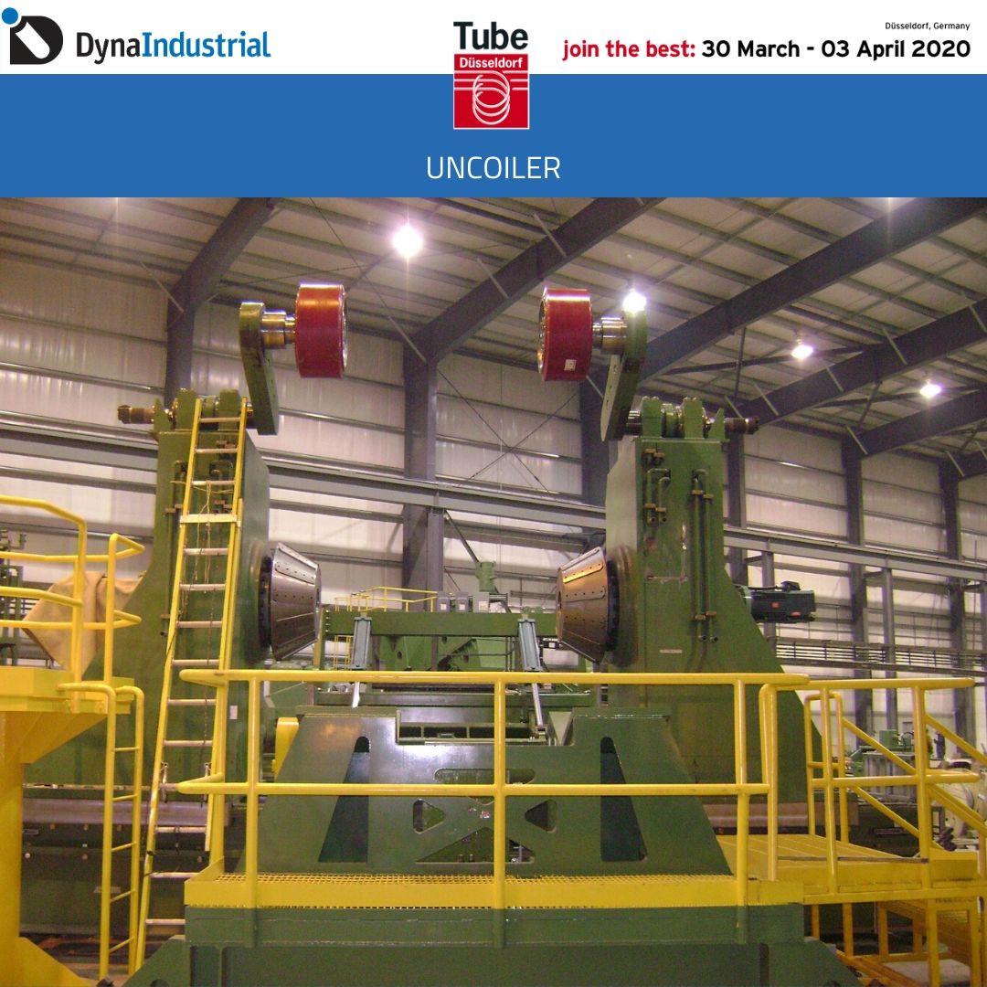 dynaindustrial1's tweet image. As a result of DynaIndustrial’s design, the uncoiler will significantly reduce the post processing of pipe; saving money and optimizing yields. dynaindustrial.com #uncoiler #Tube2020 #pipeprocessing