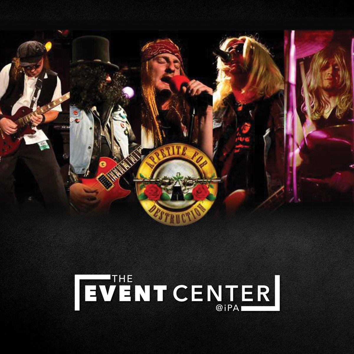 iPlay_America's tweet photo. ON-SALE NOWโผ Get your tickets to see @gnrtributeband at The Event Center @ iPA >> https://t.co/7MvzW1lIYC. ๐ถ๐ซ
#GNR #GunsNRoses #AppetiteForDestruction #TributeBand #iPlayAmerica #TheEventCenter https://t.co/SoN8xvnPek