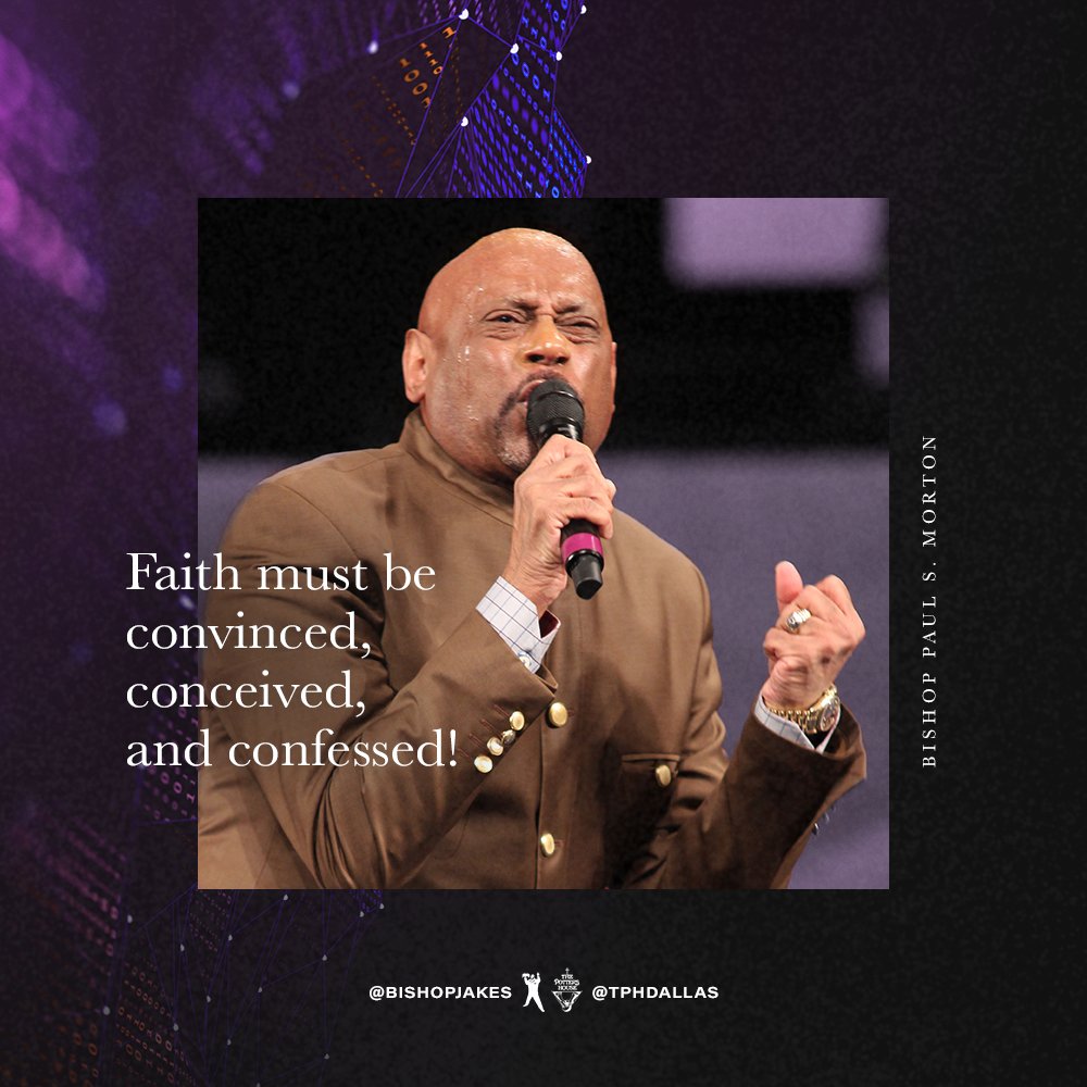 BishopJakes's tweet photo. Whatever you're praying for, trust God! For faith is confidence in what we hope for and assurance about what we do not see (Hebrews 11:1). 

Watch #FaithStopsAtTheQuestion by @BishopPMorton: https://t.co/6TB6JThmtn #TPHOnline https://t.co/fKmvVHu5TS