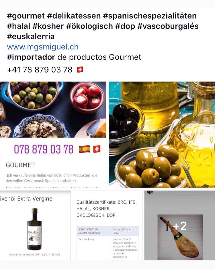 MSprachen's tweet photo. #gourmet #delikatessen #spanischespezialitäten #halal #kosher #ökologisch #dop #vascoburgalés #euskalerria
https://t.co/ey6BD83y6n
#importador de productos Gourmet
+41 78 879 03 78 🇨🇭 https://t.co/jaOUyTgjEg