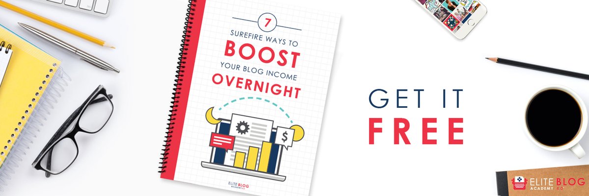 MissMillMag's tweet photo. Have a #blog and looking for ways to make more #money?This guide is for you!for a limited time, you can get it absolutely FREE! This helpful mini-ebook helps you maximize the revenue you are earning from the audience you already have. https://t.co/RLW1mr6Sdb #ad #eliteblogacademy https://t.co/oFh5mih3wi
