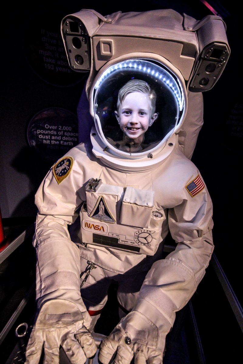 WonderWorksTN's tweet photo. You can tell your friends you went to space...even though we know you just went to WonderWorks! #FeaturedAttraction #EVASuit #AstronautInTraining https://t.co/6s3LY1xmlv