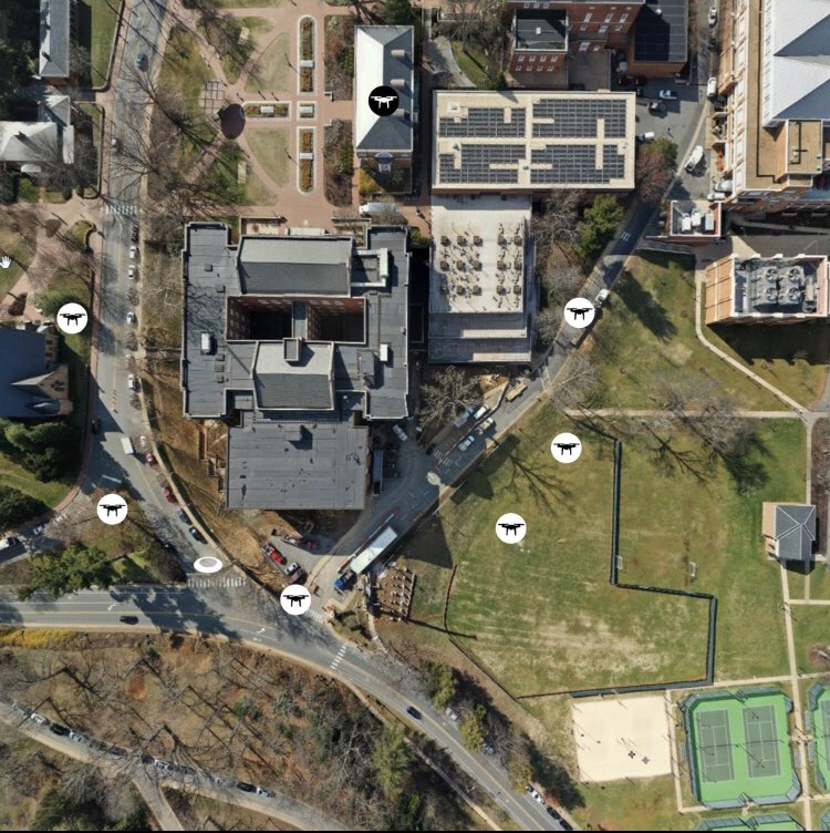 uvamainlibrary's tweet photo. Ending this week on a high ✈️ Drone images from earlier this week showing progress at Alderman Library. Construction trailer in place ✔️ Tree removal ✔️ Newcomb Road closed to pedestrians ✔️ For a closer look click here: https://t.co/5fkCCsN40Y @UVaLibrary @UVAFM https://t.co/6OKLdE3FX9