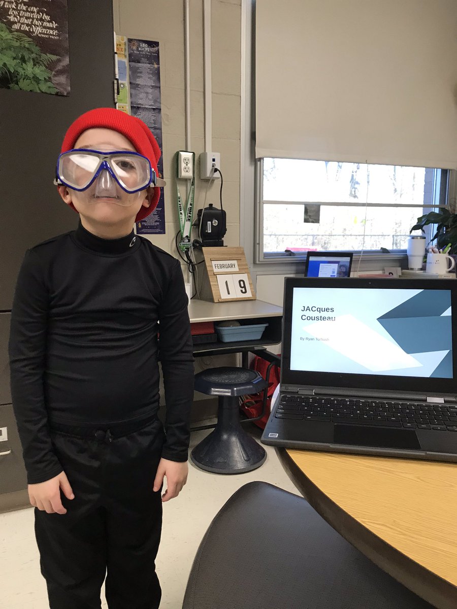merdlind's tweet photo. 2nd graders present their Biography research slideshows in a Wax Museum open house. https://t.co/rF4XmP8vgD