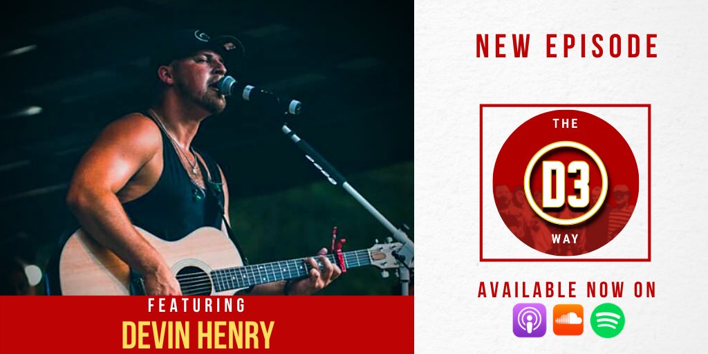 TheD3Way's tweet photo. Amazing interview with our guy Devin Henry! Check it out now on Spotify, Apple Podcast and SoundCloud! @HevinDenry https://t.co/n84kt9rH1R