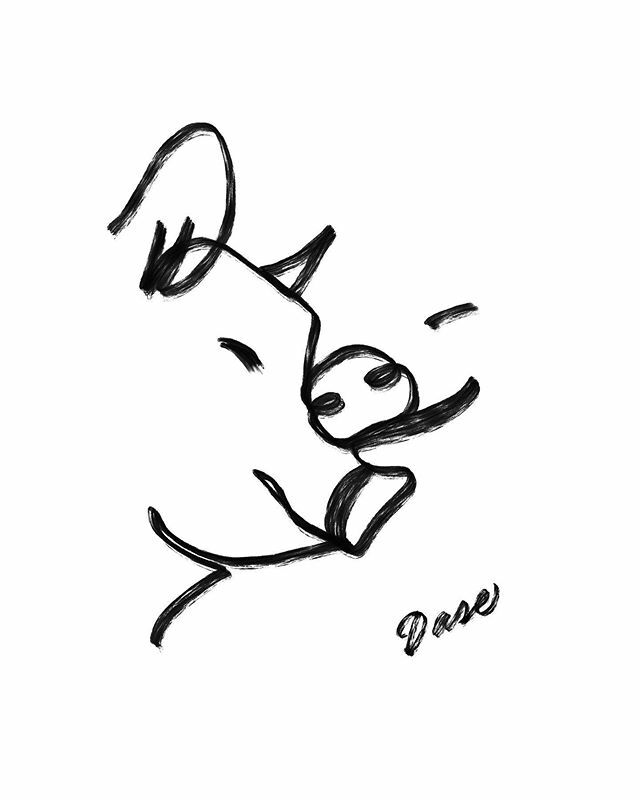 Una línea y dos rallitas.
¿Adivinas por dónde empecé el dibujo?
#Dase instagram.com/p/B81SGmYIRn2/