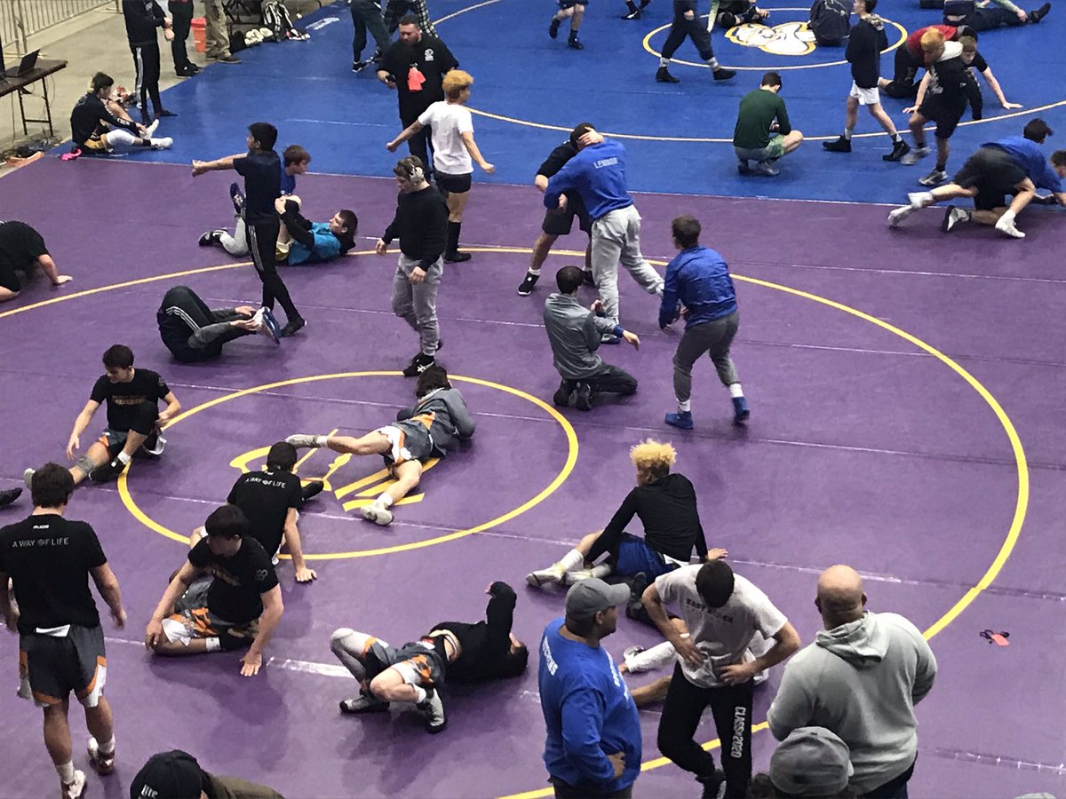 Falcons warming up at the class 3 state wrestling tournament.<a href="/YorkHSAD/">John Ashley</a> <a href="/YHS2021/">☆ YHS 2021 ☆</a> <a href="/YorkFalcons/">York Falcon Sports</a> <a href="/YorkBooster/">York High School Athletic Booster Club</a> <a href="/YHS2022_/">YHS 2022</a>