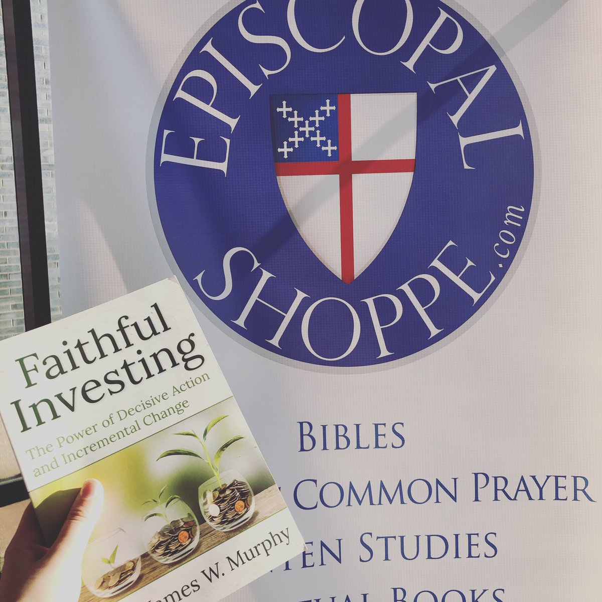 ChurchPubInc's tweet photo. Join us at the book shop at 10:30am for a signing by Jim Murphy of his new book Faithful Investing! @CEEPNetwork #CEEP2020 #investing #nondenominational #books https://t.co/hYXoo0ygHt