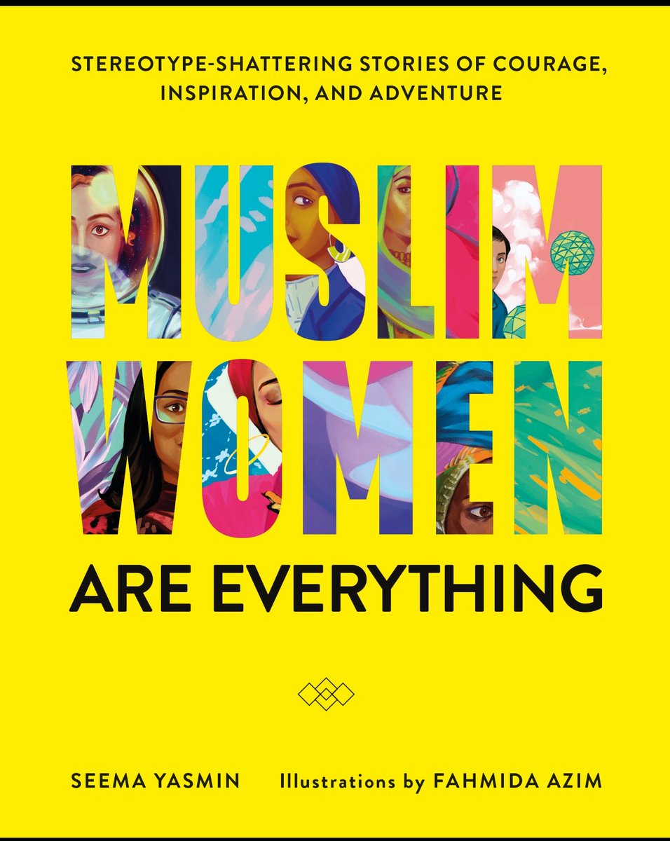 DoctorYasmin's tweet photo. MUSLIM WOMEN ARE EVERYTHING available to pre-order now! Written by me and illustrated by @fahmida_azim, this book is a celebration.

Muslim women are not a monolith.

We are queer and cis and trans and disabled and pious and impious and EVERYTHING.

https://t.co/ZQPP5ZzUUo https://t.co/EfuNad3CP0
