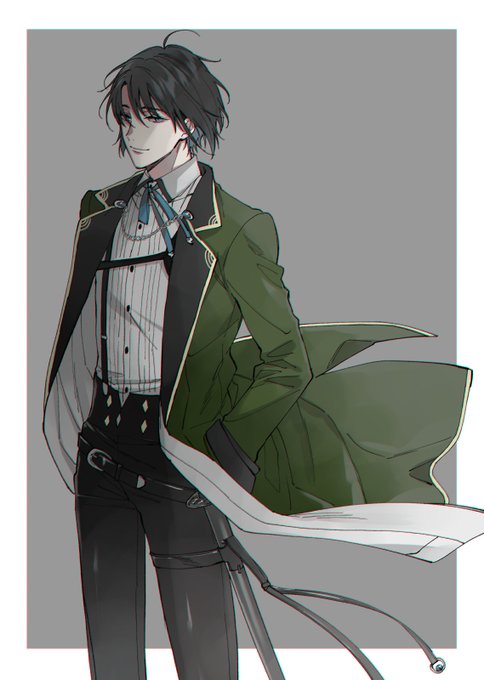 「green coat」 illustration images(Popular｜RT&Fav:50)