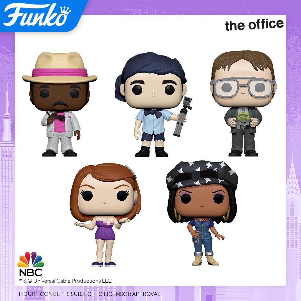 OriginalFunko's tweet photo. Toy Fair New York 2020 Reveals: The Office!
 https://t.co/MJcTTxb64a
@theofficenbc @GameStop #the office #FunkoTFNY #Funko #Pop #FunkoPop #gamestop https://t.co/ZEUNLGhkwe