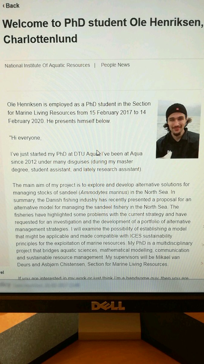 FishyGuyOleH's tweet photo. 3 years ago today! Soon I'll hand in the #thesis. The aims and focus of the #project have changed completely, but some things have always been stable; my supervisor MvD, #Rstats and #sandeel
#PhDlife #fish #FishyStuff
@AcademicChatter #AcademicTwitter
#science @DTUtweet https://t.co/3CqsVde50a