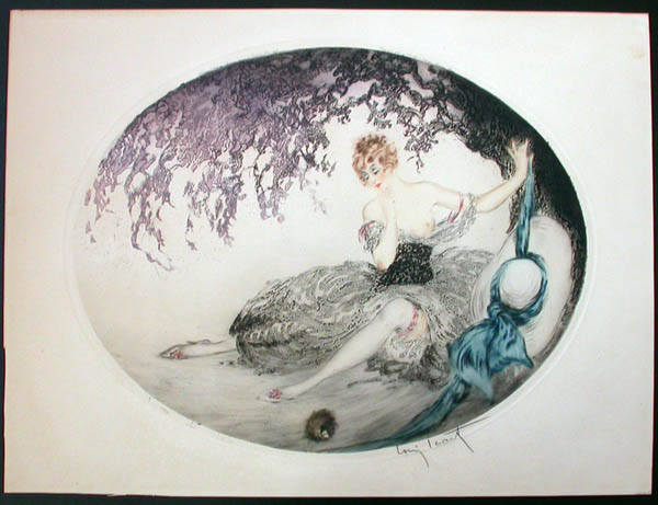 (Louis Icart Fallen Nest) post has been recently published on Lockport Street Gallery - lockportstreetgallery.com/icart/louis-ic…