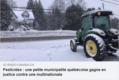 La Cour supérieure reconnaît à Municipalité de Sainte Anne des Lacs le droit d'interdire les fertilisants et les pesticides

Pour lire l'article : bit.ly/2PaOmmw

#pesticides #Québec