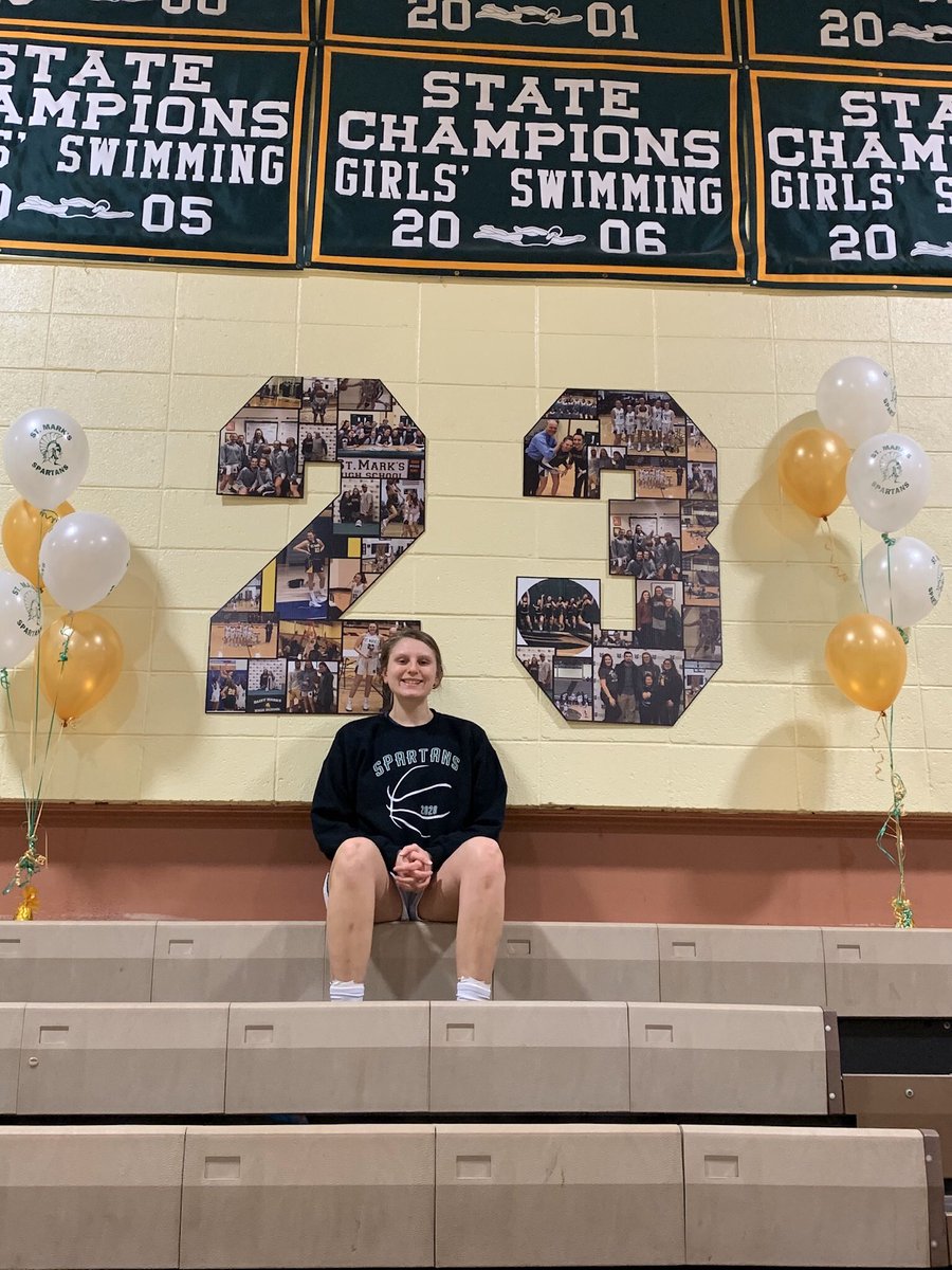 relliotts18's tweet photo. 💚🏀💛Senior Night - Beast mode for the Win!!! Lady Spartans congratulations love love watching you play! @pluta20  *39 points* 😱 you continue to blow our minds with your commitment no matter what gets in the way💚🏀💛@SaintMarksHs @stmarksgbb https://t.co/YwIdFwokR0
