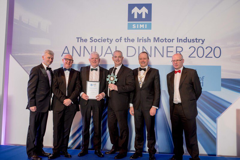 Delighted for the Hutton &amp; Meade team to not only to have been nominated but to have won <a href="/SIMI_IE/">SIMI_IE</a> Franchise Sales Operation of the Year. #SIMIAwards .