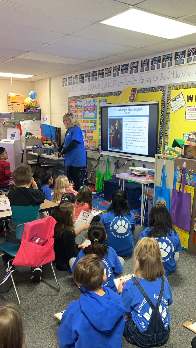 CSroom112's tweet photo. 3rd graders preparing to research for their president report @CheetahChamps #ccsd @CSPrincipalD93 @RexiliusSandra @MrsPetersCS https://t.co/F2TJogYEjU