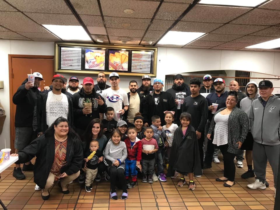 MaddySkye's tweet photo. Another San Antonio birthday takes over Fred's Fish Fry with a party that was 'pistachio nuts.' The birthday boy said his fam &amp; friends ate enough fish to 'restock Calaveras Lake.' STORY ➡️ https://t.co/6r7GP2hcRK @mySA https://t.co/TGOrYhDrwR