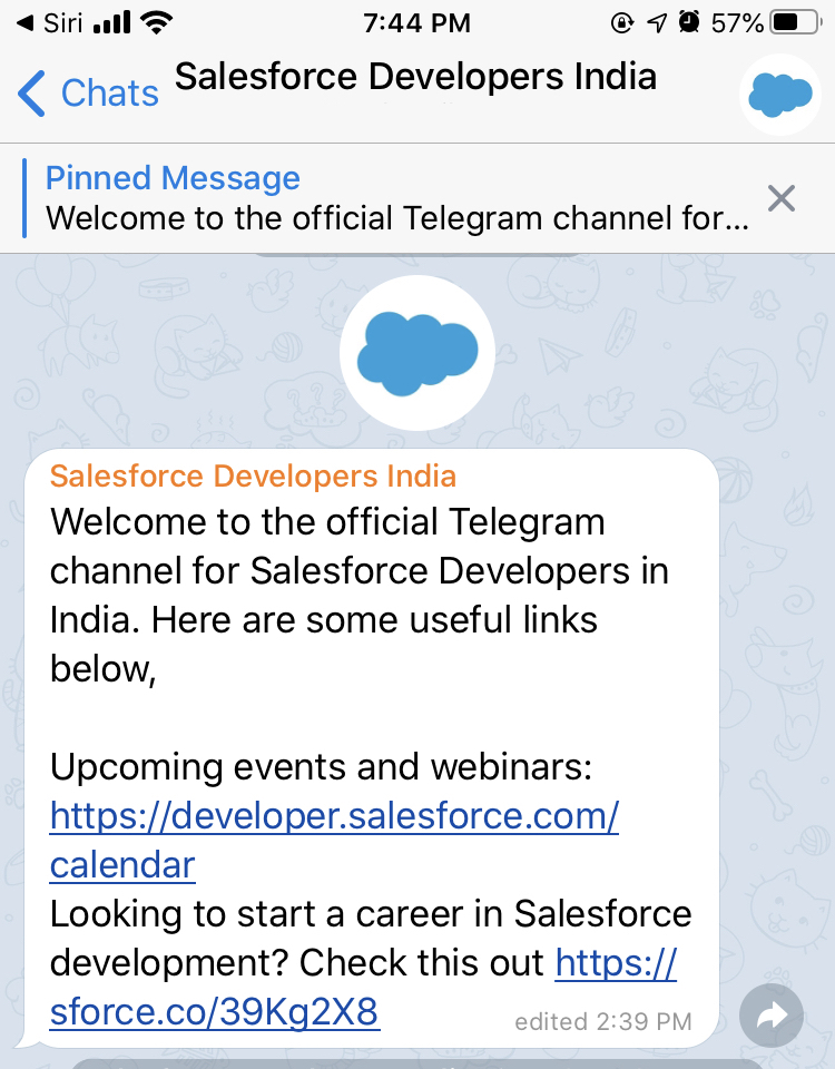 jerrysagents's tweet photo. Heard about #TDXIndia19 after tickets were sold out? Don't miss out anymore!

We have created an exclusive channel on Telegram for #salesforcedevelopers in #India! Subscribe now to never miss an important update again https://t.co/ynxwV9tKvw

Retweet and spread the word! https://t.co/4u6k3tKOTw