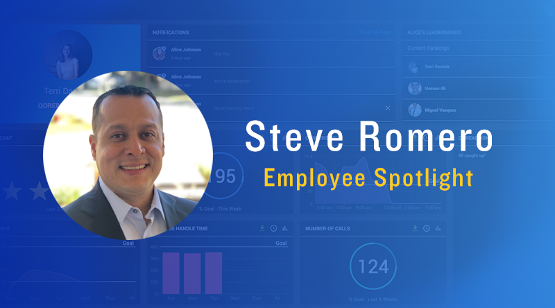 Check out our latest employee spotlight on our Director of Performance Improvement, Steve Romero. He is one of our rock star leaders working along side our customers each day to help build transparency around goals and achievements. #yougosteve #qorelife #qoreboard #microgoals