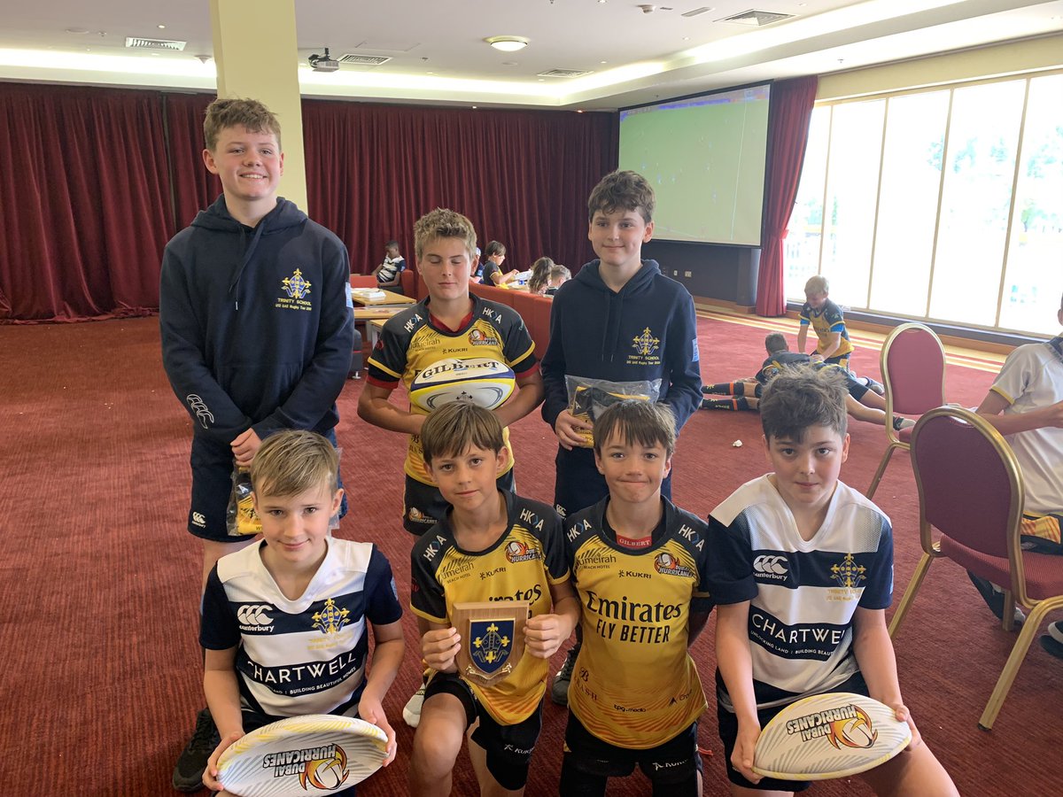 It was great to have <a href="/stacialong/">Anastacia Long</a> and the boys from <a href="/TrinitySchRugby/">Trinity Rugby</a> up to the <a href="/SevensStadium/">The Sevens Stadium</a> again today to play @caneseffect U12s some great skills on show from both sides and new friendships made as the boys head to their host families for the night #canes #rugby #touring
