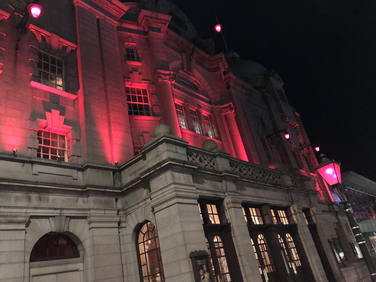Happy #CareDay20 and thanks Aberdeen Performing Arts for #Reimagining the beautiful and iconic His Majesty’s Theatre in red to show your love ❤️❤️❤️ <a href="/whocaresscot/">Who Cares? Scotland</a> <a href="/LifeChangesTrst/">Life Changes Trust</a> <a href="/AberdeenACE/">ACE</a>