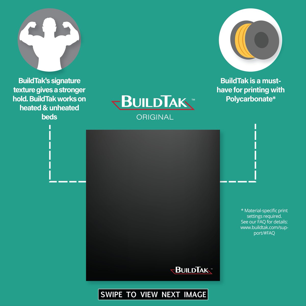BuildTak's tweet photo. PART 1: The difference between Original BuildTak Sheet and BuildTak PEI!
Check comments for part 2!
#BuildTak #PrintSurface #Surface #3DPrinting #3DPrints #PLA #PETG #Filament #Tech #Technology #Friday #FridayThoughts #FridayMotivation #PEI https://t.co/BmVZYZh7od