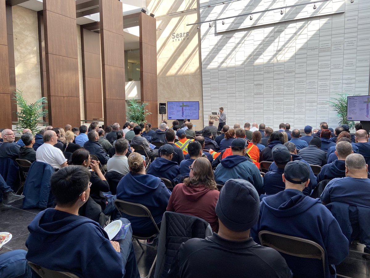 TDotGayCop's tweet photo. โCome speak at a little meeting,โ they said. ๐ Thx to the staff of @RyersonU for having me come with Ryerson Security to talk about the @YongeOfficers & public safety in this urban university environment. #TOgetherWeAreStronger #GoRams #RyersonSafe https://t.co/2Ycg9JGSI6