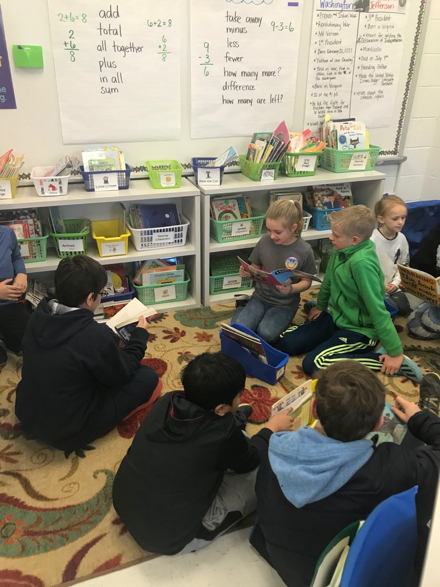 MsPayneSLES's tweet photo. Sixth grade and first grade reading buddies today! Everyone did a wonderful job reading and making some new friends! https://t.co/sF6vLQrwsI