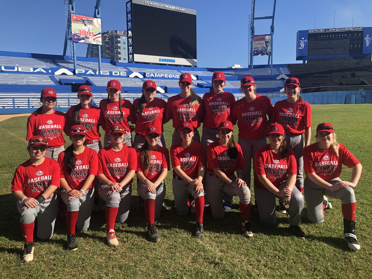 baseballcanada's tweet photo. 🇨🇺 Camp Update:
Canada 🍁 puts one in the win column with a 5-4 victory! Keegan Wong, Jaida Lee & Lory-Anne Carrière combined on the mound for the win while Rachel Tam & Isabella Bortolotto paced the offence!
#GirlsBaseballDevelopment #WomensBaseball https://t.co/zq0OuA72V1