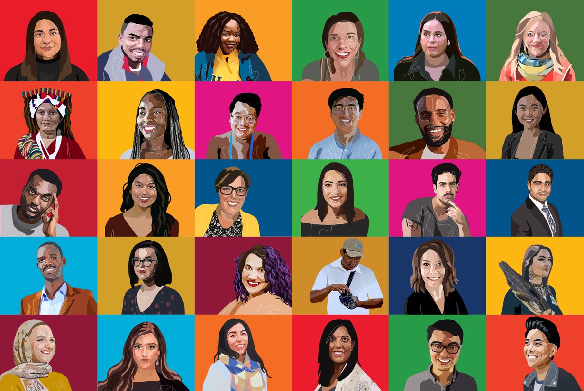 ACGCNow's tweet photo. Meet the 30 youth who stood out this year for their selfless devotion to making the world a better place for all. The Top 30 Under 30 of 2020 is full once again of outstanding youth who demonstrate Alberta's compassion for all. 🌟 https://t.co/R8HyQkTWP7 #ACGCTop30 #IDW2020 https://t.co/EtdcD5YfRU