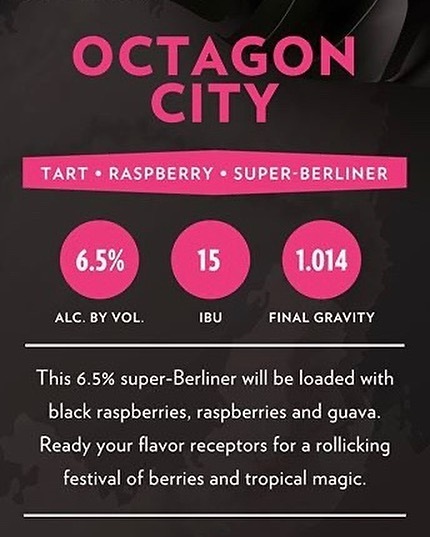 GrowlerHawaii's tweet photo. Now on tap: Modern Times Octagon City Berliner Weisse. This fruity Sour has raspberries and guava. Come in and try it for yourself. #growlerusahnl #moderntimesbeer #berlinerweisse https://t.co/08E2DqFvX6