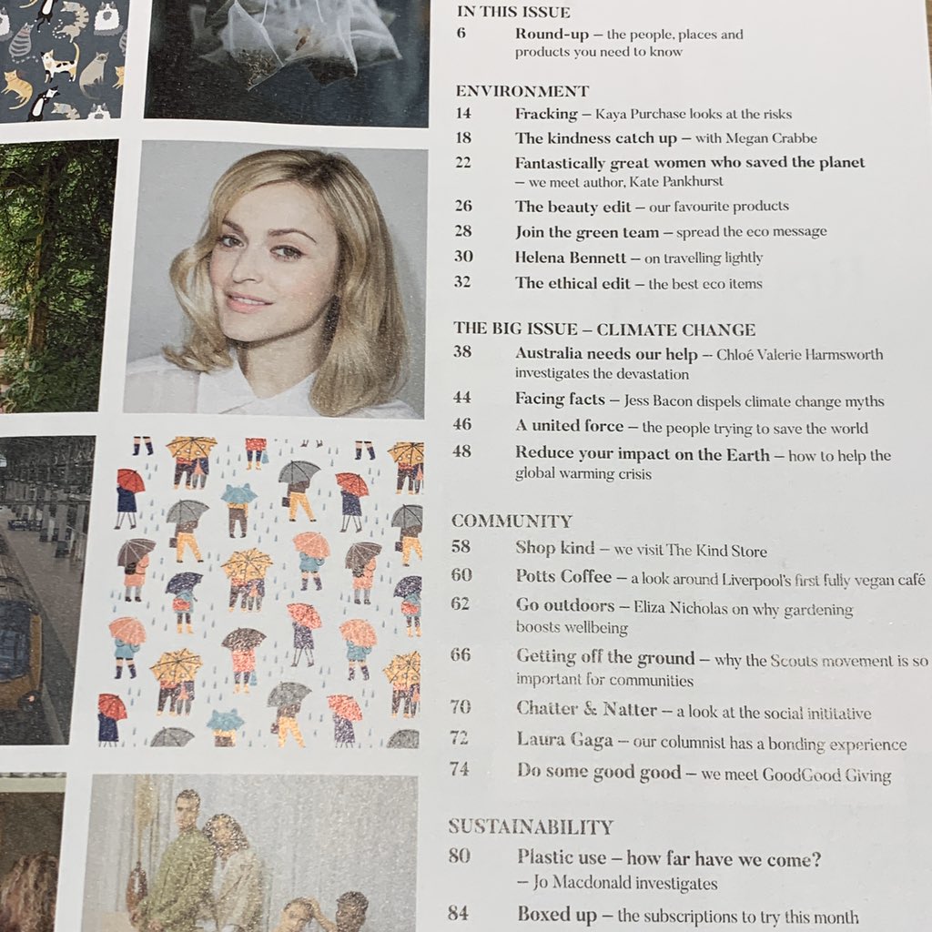 Something for the weekend? Gorgeous new issue of <a href="/BeKindMagazine/">Be Kind Magazine</a> focuses on mindfulness, climate change and eco-fashion. 

Also on the App Store subscribe.bekindmagazine.com 💚🌳🙏🏻