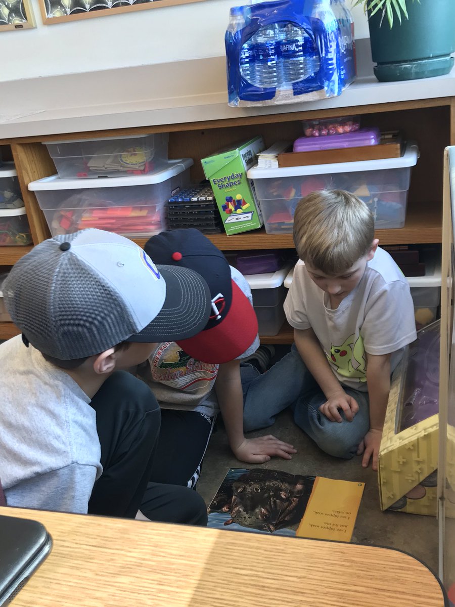 What a great way to end a Friday—former students ‘coaching’ current students when reading!!  💜💜. #goodhueschool